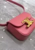 Yuga Leather Lipstick Headset Mini Bag Pink