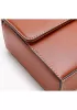 Yuga Leather Top Handle Shoulder Bag Brown