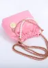Adela Small Leather Handbag Pearl Pink