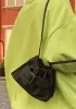 Alena Buckle Shoulder Bag Black