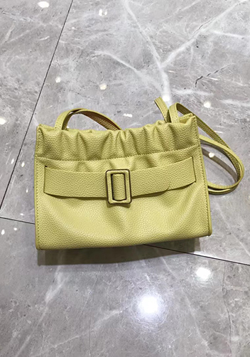 Alena Buckle Shoulder Bag Yellow