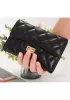 Kimberly Medium Wallet Lambskin Leather Black