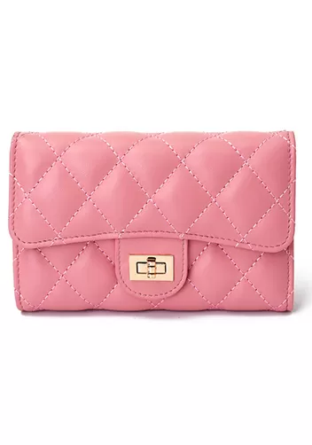 Kimberly Medium Wallet Lambskin Leather Pink