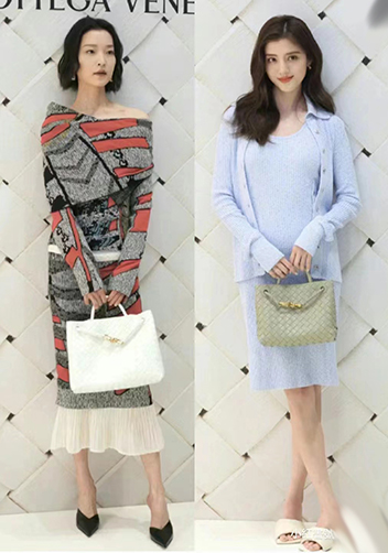 Allegria Woven Large Leather Shoulder Bag Cream