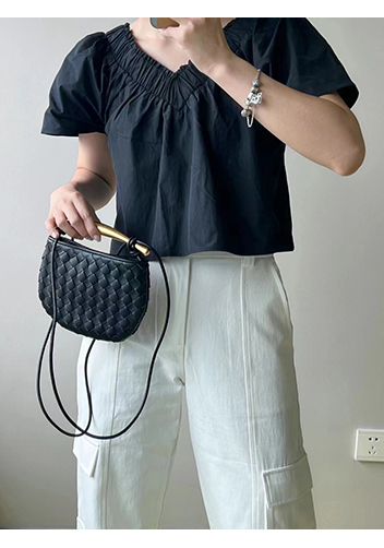 The Fish Handle Mini Bag Black