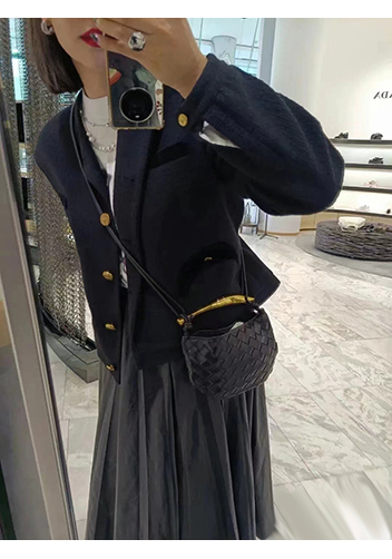 The Fish Handle Mini Bag Black