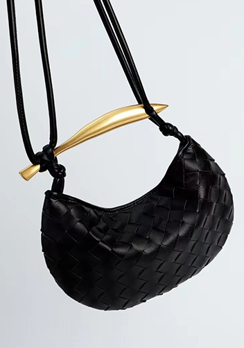 The Fish Handle Mini Bag Black