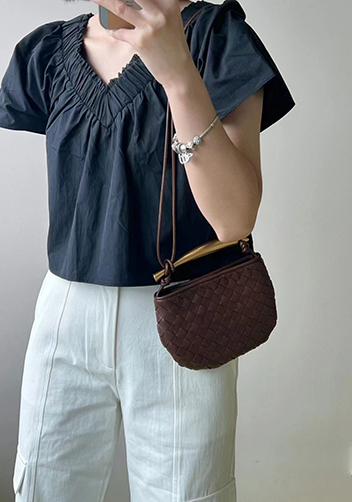 The Fish Handle Mini Bag Choco