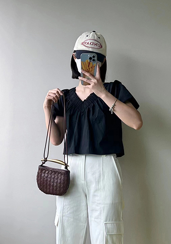 The Fish Handle Mini Bag Choco