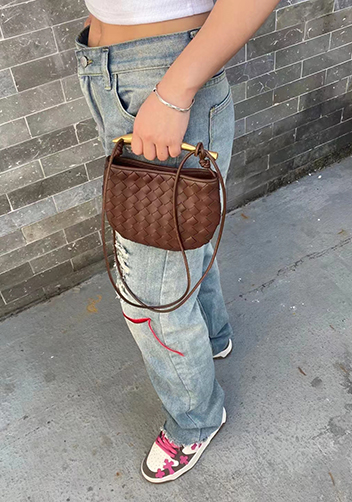 The Fish Handle Mini Bag Choco