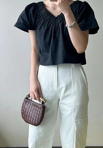 The Fish Handle Mini Bag Choco