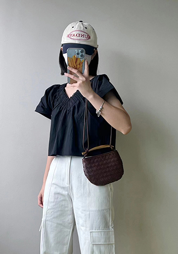 The Fish Handle Mini Bag Choco
