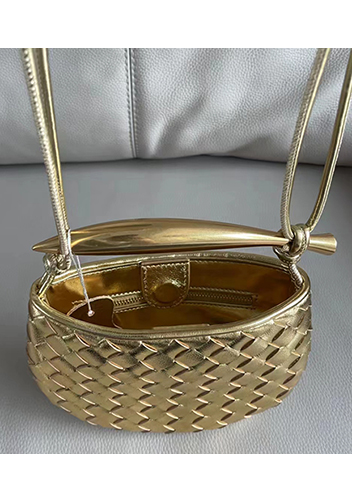 The Fish Handle Mini Bag Gold
