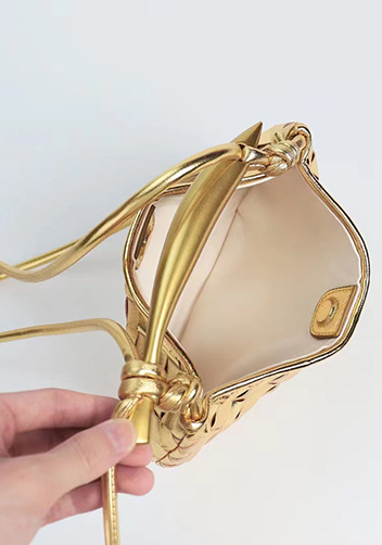 The Fish Handle Mini Bag Gold