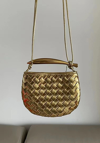 The Fish Handle Mini Bag Gold