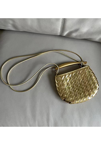 The Fish Handle Mini Bag Gold