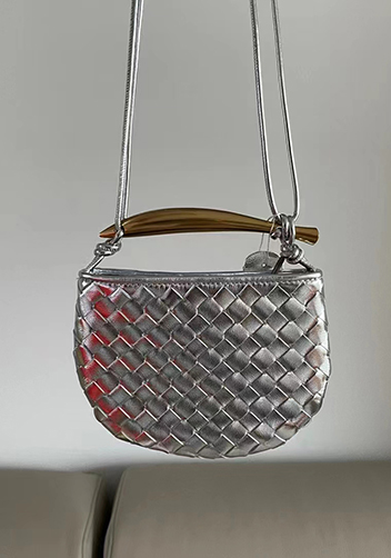 The Fish Handle Mini Bag Silver