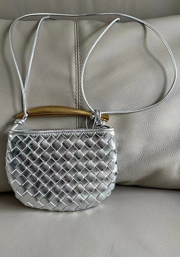 The Fish Handle Mini Bag Silver
