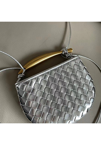 The Fish Handle Mini Bag Silver