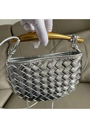 The Fish Handle Mini Bag Silver