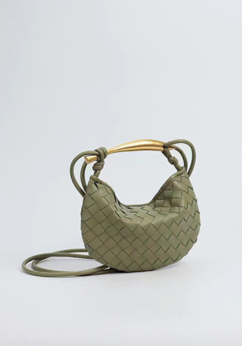 The Fish Handle Mini Bag Stone Green