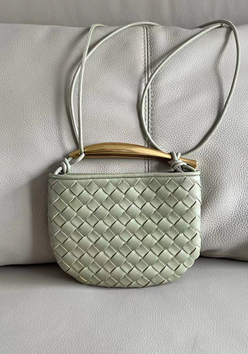 The Fish Handle Mini Bag Stone Green