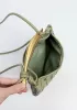 The Fish Handle Mini Bag Stone Green