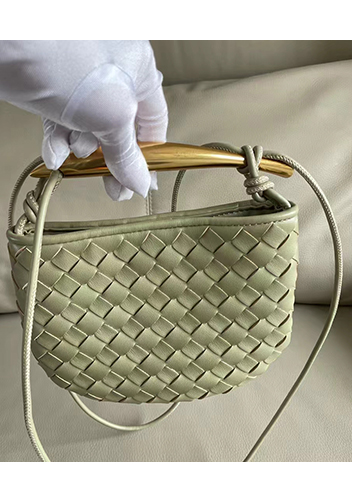 The Fish Handle Mini Bag Stone Green