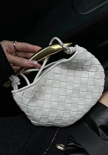 The Fish Handle Mini Bag White