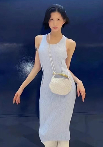 The Fish Handle Mini Bag White