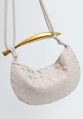 The Fish Handle Mini Bag White