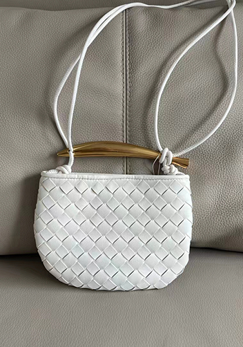 The Fish Handle Mini Bag White