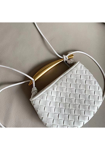 The Fish Handle Mini Bag White