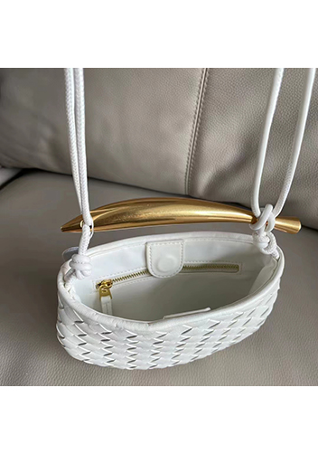 The Fish Handle Mini Bag White