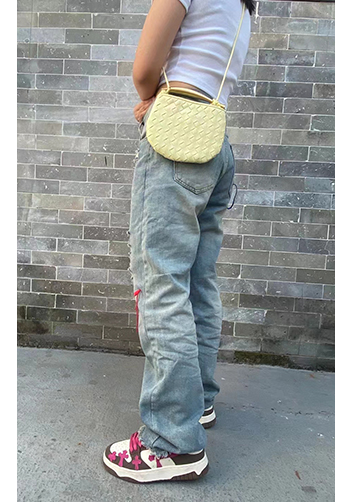 The Fish Handle Mini Bag Yellow