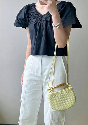 The Fish Handle Mini Bag Yellow