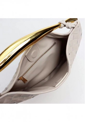 The Fish Handle Large Bag Cream