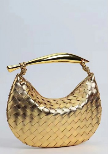 The Fish Handle Large Bag Gold