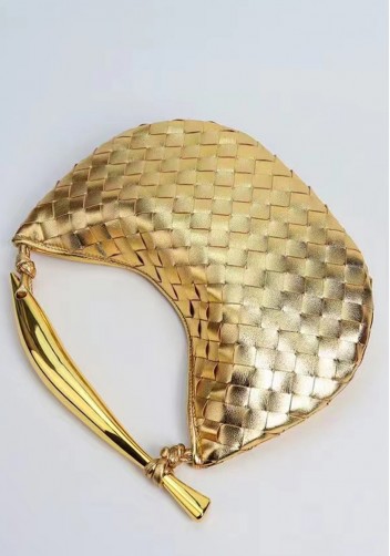 The Fish Handle Large Bag Gold