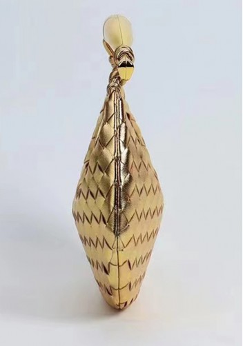 The Fish Handle Large Bag Gold