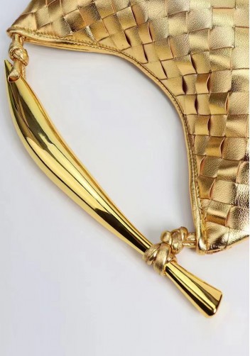 The Fish Handle Large Bag Gold