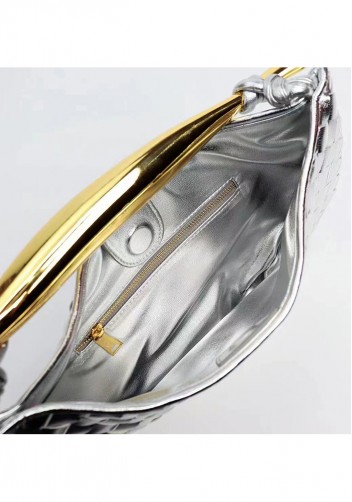 The Fish Handle Large Bag Silver
