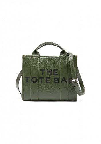 Tote Small Bag Vegan Leather Green