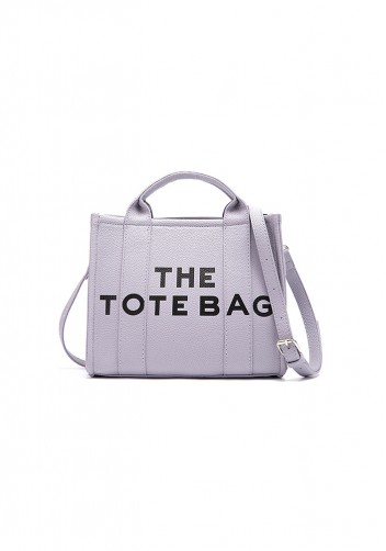 Tote Small Bag Vegan Leather Grey