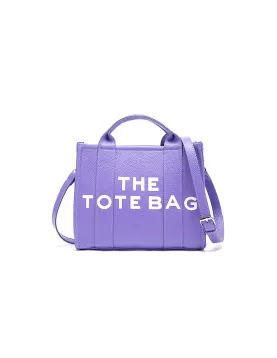 Tote Small Bag Vegan Leather Violet