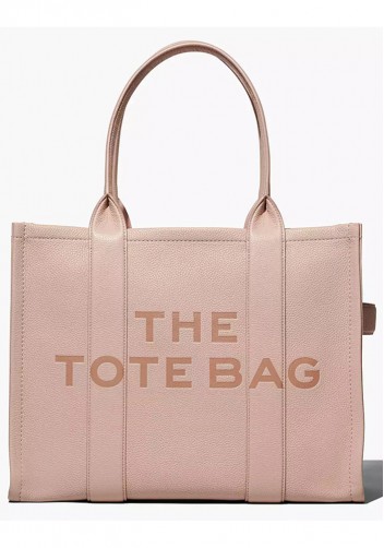 Tote Large Bag Vegan Leather Pink