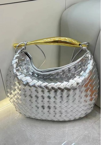The Fish Handle Large Shoulder Bag Sliver