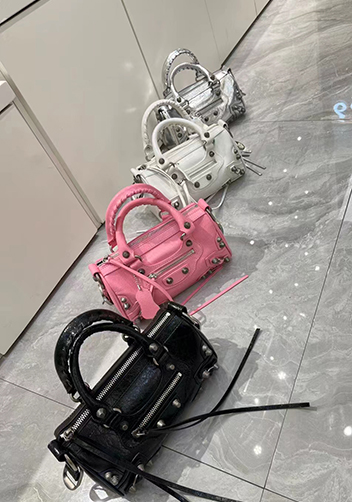 The Route 66 Brushed Leather Mini Bag Pink