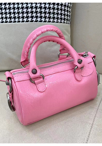 The Route 66 Brushed Leather Mini Bag Pink