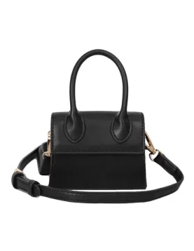 Small Is Beautiful Mini Bag Vegan Leather Black
